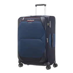 Walizka średnia poszerzana Samsonite Dynamore - blue