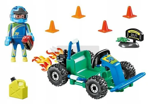 PLAYMOBIL City Life 70292 Zestaw upominkowy Wyścigi gokartowe
