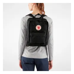 13 dizüstü Bilgisayar için Fjallraven Kanken Sırt Çantası-süper gri