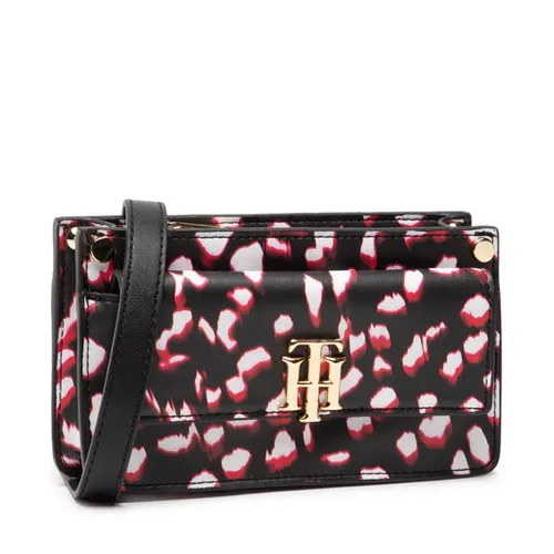 Tommy Hilfiger lea blocare mini crossover de imprimare AW0AW11083 0F5 sac