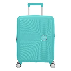 Чемодан/ручная кладь American Tourister Soundbox 55cm - Poolside Blue