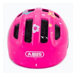 Kask rowerowy dziecięcy ABUS Smiley 3.0 pink butterfly