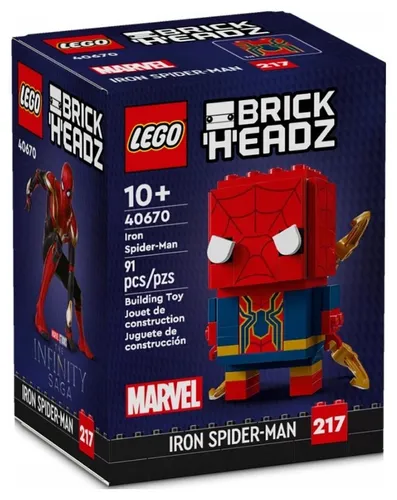 LEGO BrickHeadz 40670 Iron Spider-Man