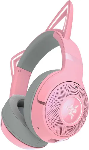 Беспроводные наушники с микрофоном Razer Kraken Kitty V2 BT Quartz