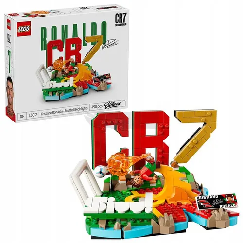 LEGO Editions 43012 Cristiano Ronaldo Piłkarski Mo, zestaw klocków