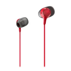 Słuchawki przewodowe z mikrofonem HyperX Cloud Earbuds III Douszne Czerwony