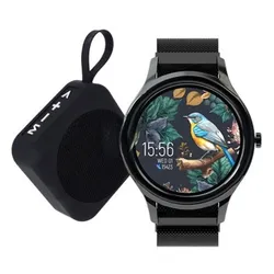 Smartwatch FOREVER Forevive 3 SB-340 Czarny + głośnik bluetooth 3W