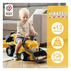 Falk Chodzik Jeździk Koparka Marcel Z Przyczepką