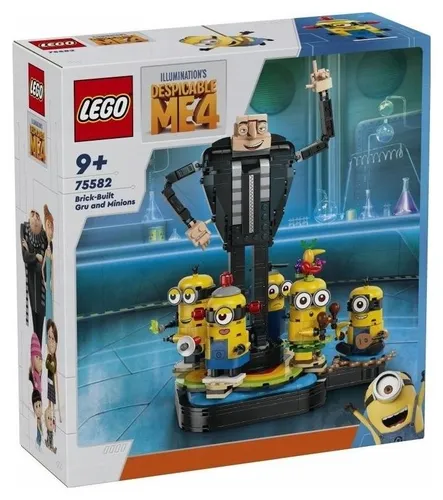 LEGO Minions 75582 ГРУ и миньоны из кирпича