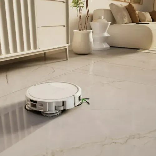 Robot sprzątający iRobot Roomba 575 Combo Funkcja mopowania Stacja oczyszczająca Tworzenie mapy pomieszczenia Funkcje AI Biały