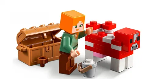 LEGO Minecraft 21179 дом в грибе