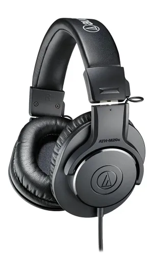 Słuchawki przewodowe Audio-Technica ATH-M20x Nauszne Czarny