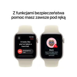 Apple Watch SE 3gen GPS koperta 40mm z aluminium Północ pasek sportowy granat S/M 2026