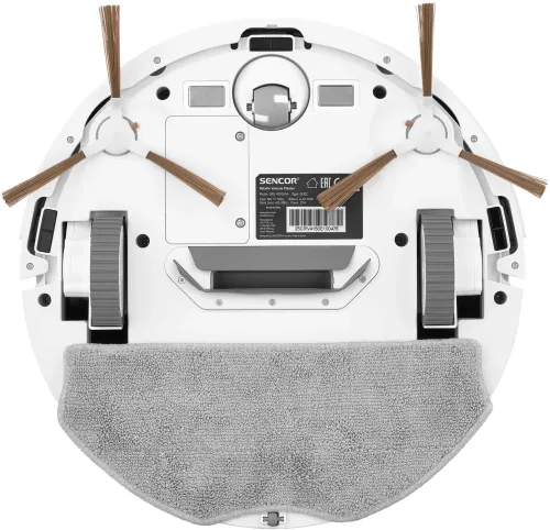 Robot sprzątający Sencor SRV 4150WH Funkcja mopowania 65dB