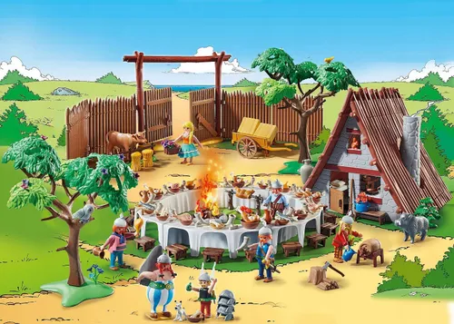 Playmobil 70931 Asterix большой деревенский праздник