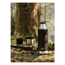 Termos Esbit Sculptor Vacuum Flask with Sleeve 1L - black