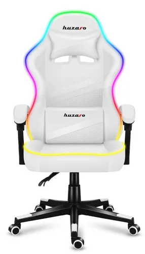 Fotel HUZARO Force 4.4 RGB Biały