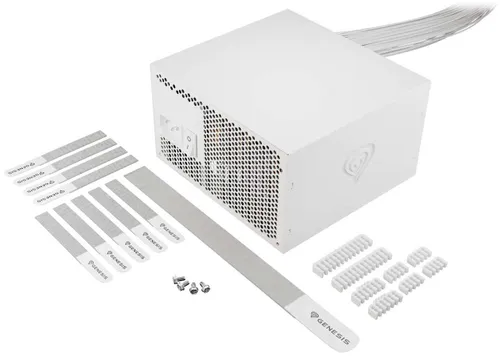 Zasilacz GENESIS Nihon 750NM 750W 80 Plus Bronze ATX3.1 Biały