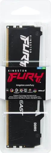 Pamięć Kingston Fury Beast RGB, DDR5, 16 GB, 5600MHz, CL36 (KF556C36BBEA-16)