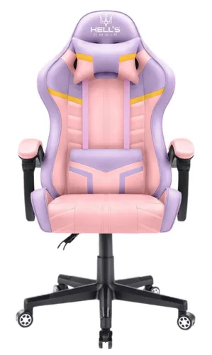 Fotel HELL'S CHAIR HC- 1004 Kids Colorful Różowo-fioletowy