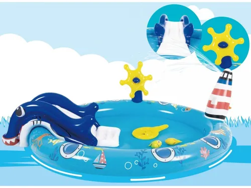 Basen dmuchany JILONG Marynarz 51220 203 x 152 x 64 cm 198L