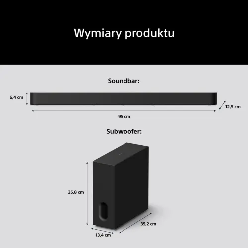 Soundbar Sony BRAVIA Theatre Bar 7 HTA7100KIT.CEL 5.0.2 505W Wi-Fi Bluetooth AirPlay Dolby Atmos DTS:X