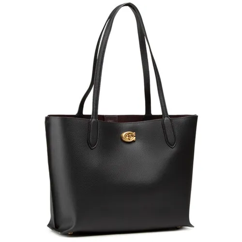 Сумка Coach Pbbl Willow Tote C0689 B4/Black