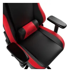 Fotel Lorgar Base 311 Gamingowy do 150kg Skóra ECO Czarno-czerwony