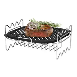 Air Fryer Frytkownica beztłuszczowa TESLA AirCook Grill QG600 Czarno-srebrny