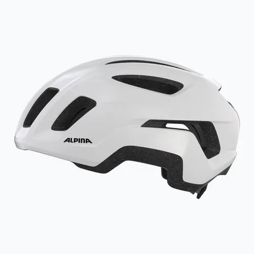 Kask rowerowy Alpina Paranus Urban white gloss