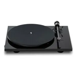 Gramofon PRO-JECT E1.2 Czarny, Manualny, Napęd paskowy, BT, USB, Prędkość odtw. 33, 45 obr./min