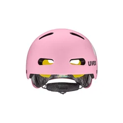 Kask rowerowy dla dzieci Uvex Kid 4 Style Mips - spray strawberry matt