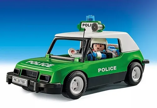 Playmobil City Набор фигурок 71591 Классическая полицейская машина