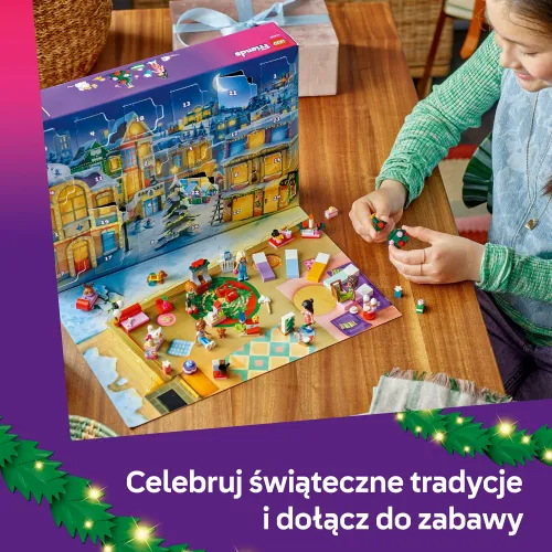 LEGO 42668 Friends Kalendarz adwentowy na 2025 rok
