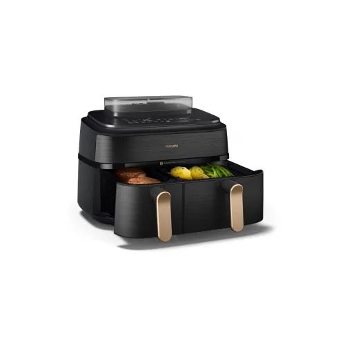 Air fryer Philips Ovi Dual Basket NA552/00 2750W 9l Aplikcja mobilna Gotowanie na parze