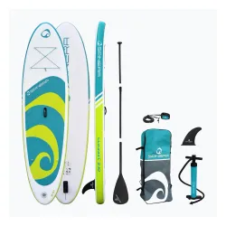Доска SUP SPINERA Classic 9'10'' зеленая/оранжевая