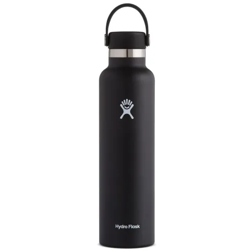 Butelka termiczna 710 ml Standard Mouth flex Cap Hydro FLask - black