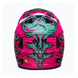 Kask rowerowy Bell Sanction 2 DLX Mips bonehead gloss pink/turquoise