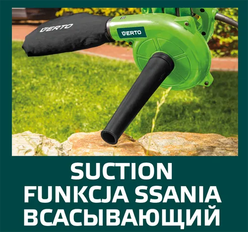 Dmuchawa/odkurzacz do liści Verto 52G505