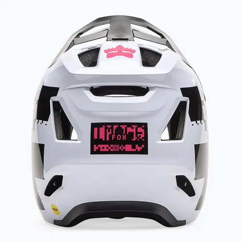 Kask rowerowy dziecięcy Fox Racing Rampage Digi Image CE/CPSC Jr black/white