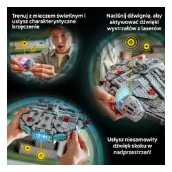 LEGO 75426 Star Wars SMART Play Sokół Millennium