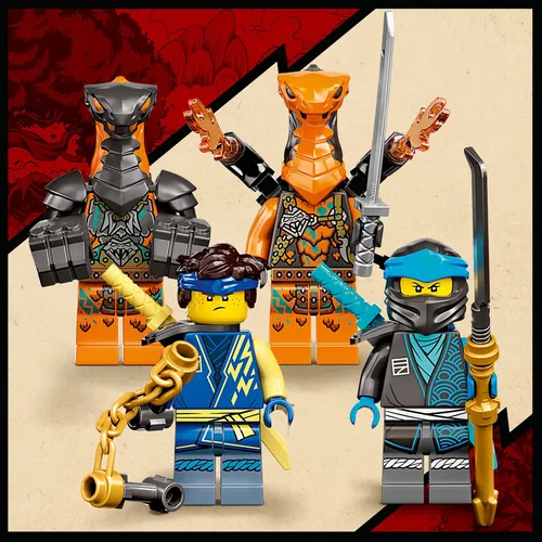 LEGO Ninjago Wyścigówka EVO Jaya i Nyi 71776