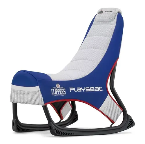 Fotel Playseat Champ NBA-LA Clippers Gamingowy do 122kg Tkanina Niebiesko-biały