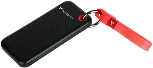 Dysk VERBATIM Pocket 256GB SSD Czarno-czerwony