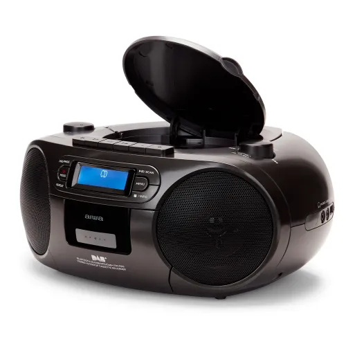 Radiomagnetofon Aiwa Boombox BBTC-660DAB/BK Bluetooth DAB+ Czarny