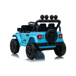 Auto Na Akumulator Jeep Rubicon 2X200W 24V Eva Skóra LED Pilot Radio MP3