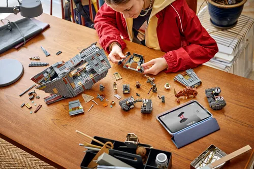 LEGO 75453 Star Wars: Мандалорский песчаный краулер джавов, набор кубиков 14+
