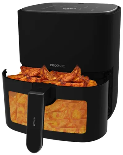 Air Fryer Frytkownica beztłuszczowa CECOTEC Cecofry Fantastik Window 5500 5.5l 9 automatycznych programów