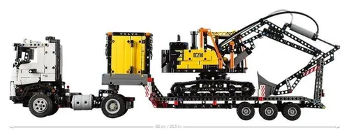 LEGO Technic 42175 грузовик Volvo FMX и экскаватор EC230 Electric