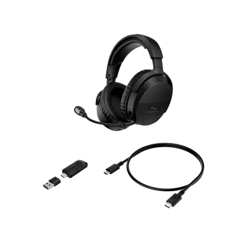Słuchawki bezprzewodowe z mikrofonem HyperX CloudX Stinger 3 Wireless Nauszne Czarny